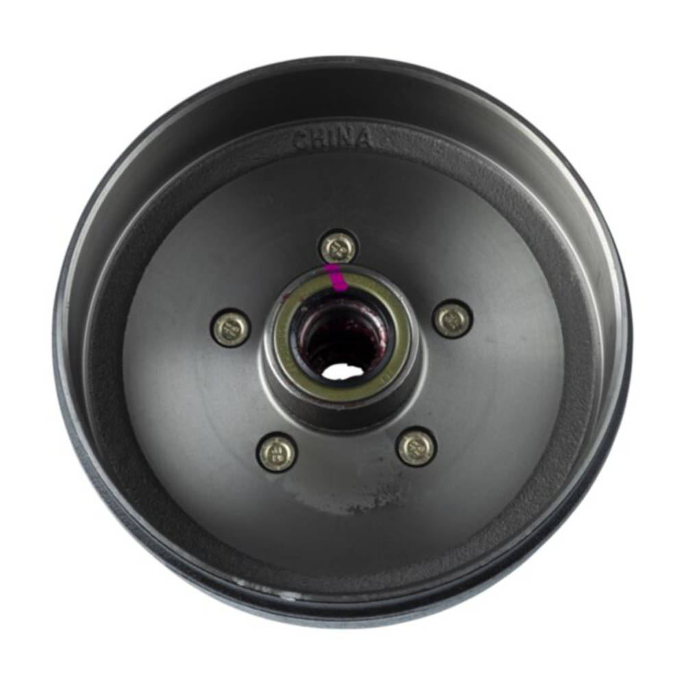 10" Brake Hub Assembly 5-4.5 BC; 1/2" stud; 3500# (Retail Box)